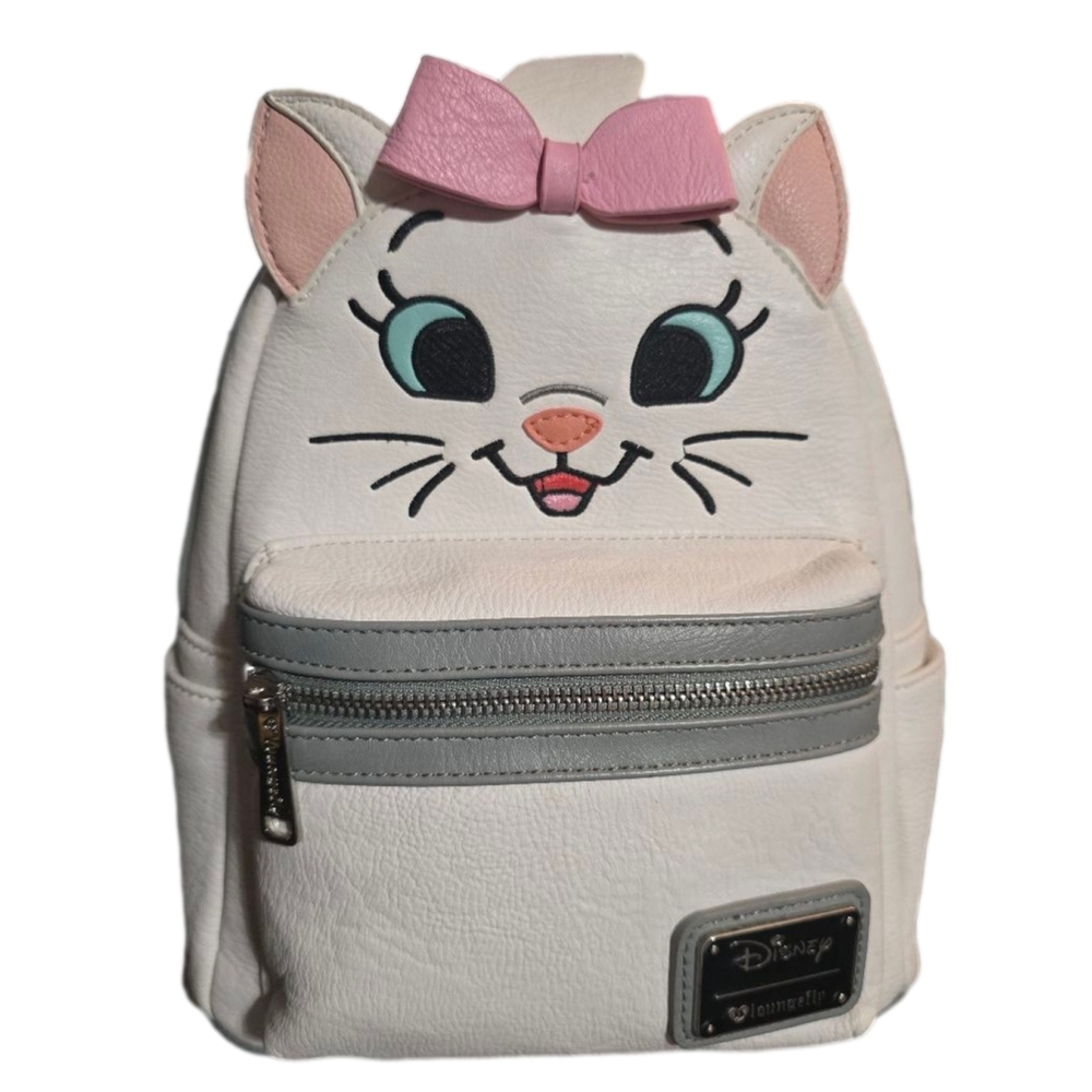 Loungefly ❤️ Logo Disney Marie Backpack - Picture 3 of 7